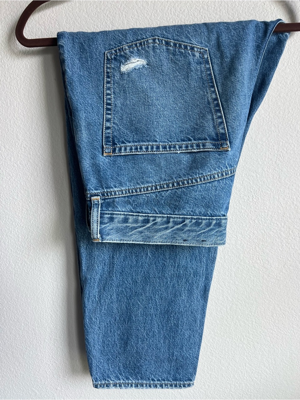 GAP Classic Blue Distressed Denim Jeans